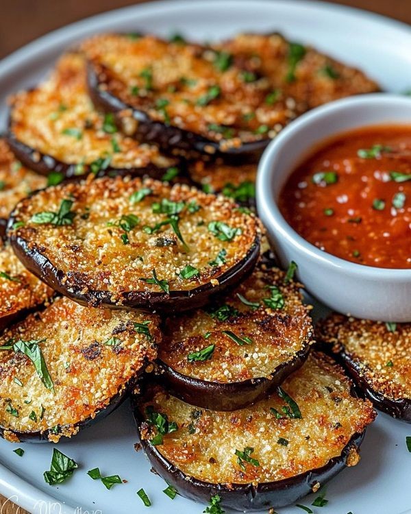 Aubergine Croquette